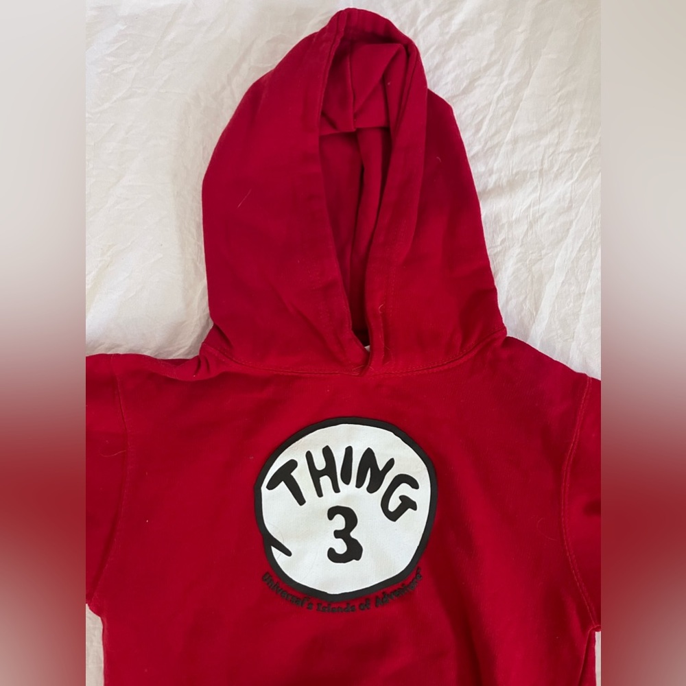Universal Studios (official) Thing 3 kids sweatshirt